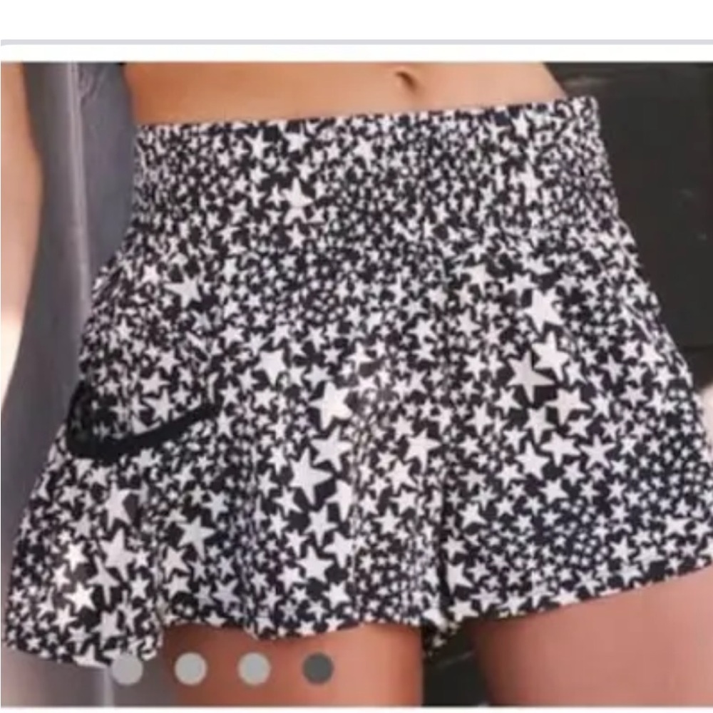 Free people, movement get your flirt on running shorts size small
